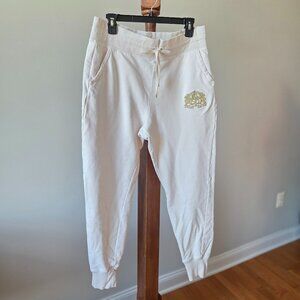 Lauren Ralph Lauren Beaded-Crest Fleece Jogger Women's Size L